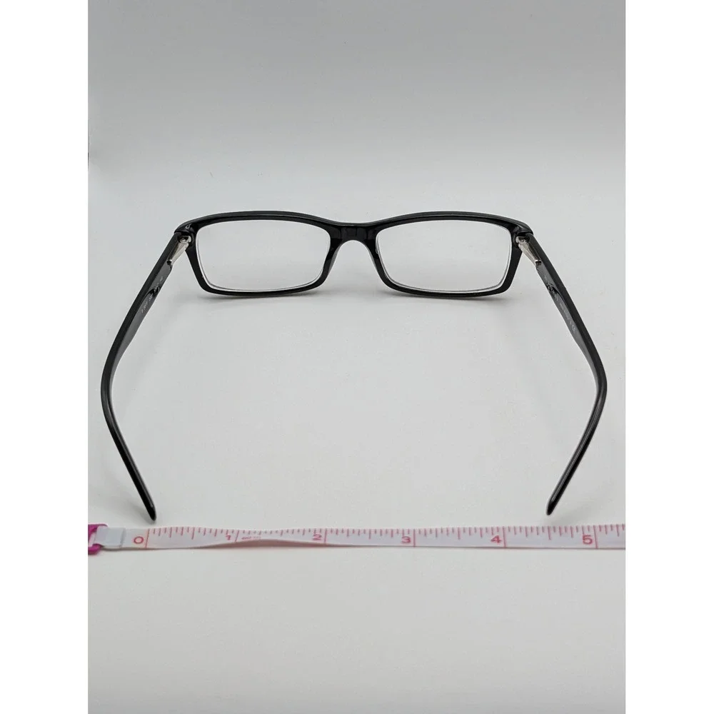 Burberry B 2077 Black Rectangular Eyeglasses Frames Italy 52-16-140